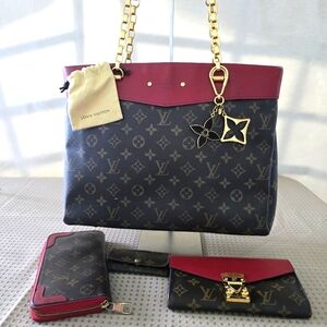 Louis Vuitton PALLAS SHOPPER Monogram CALFSKIN TOTE ONLY